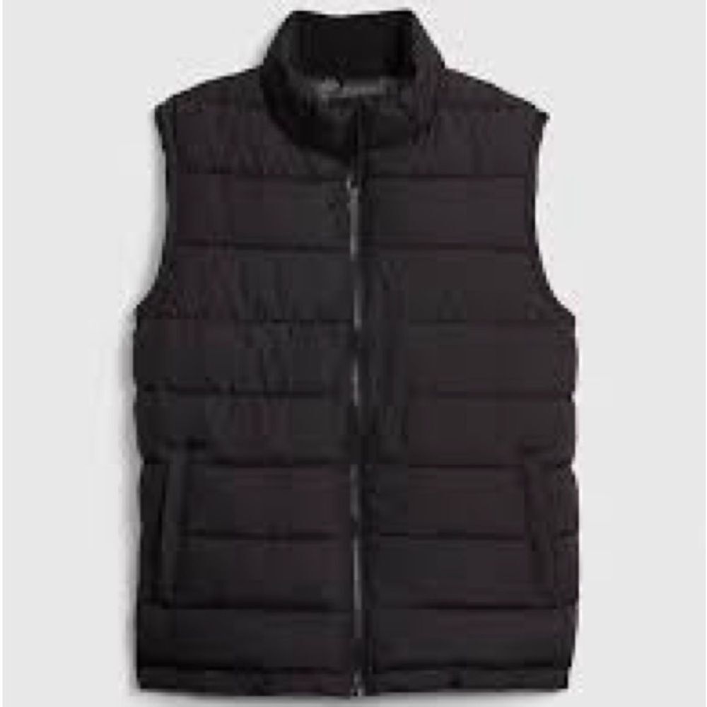 Gap Cold Control Puffer Vest Size Small Black - image 2